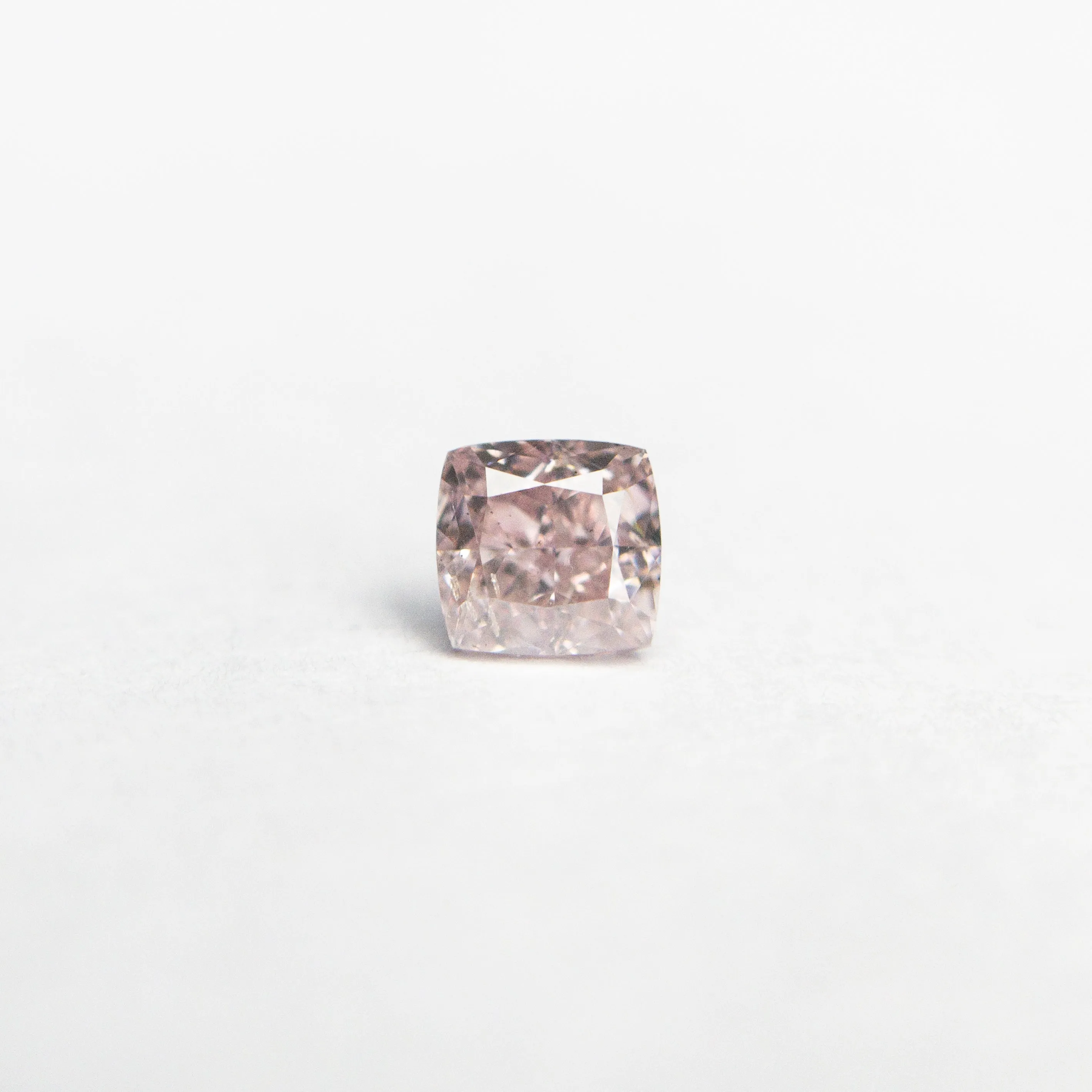 0.20ct 3.16x3.06x2.13mm GIA SI2 Fancy Pink Cushion Brilliant  24099-01