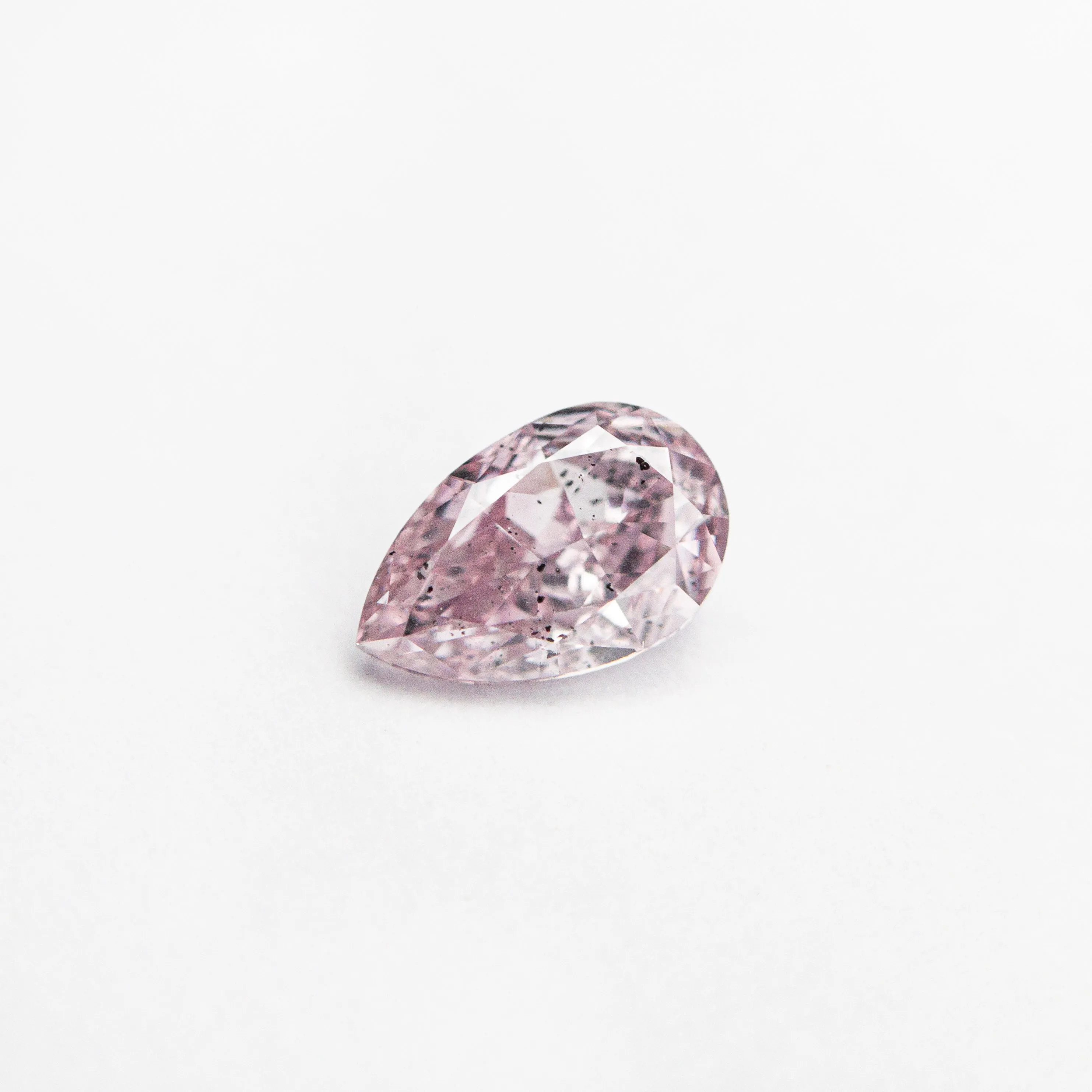 0.40ct 5.93x3.77x2.41mm GIA SI2 Fancy Purplish Pink Pear Brilliant  24127-01