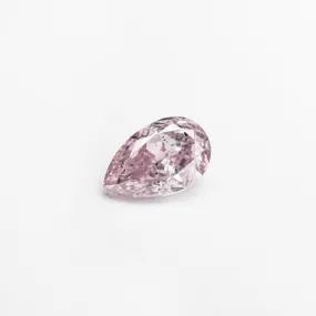 0.40ct 5.93x3.77x2.41mm GIA SI2 Fancy Purplish Pink Pear Brilliant  24127-01