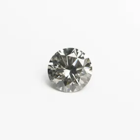 0.56ct 5.23x5.21x3.27mm Fancy Grey Round Brilliant 18968-23