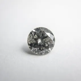 0.57ct 5.27x5.25x3.19mm Fancy Grey Round Brilliant 18273-06