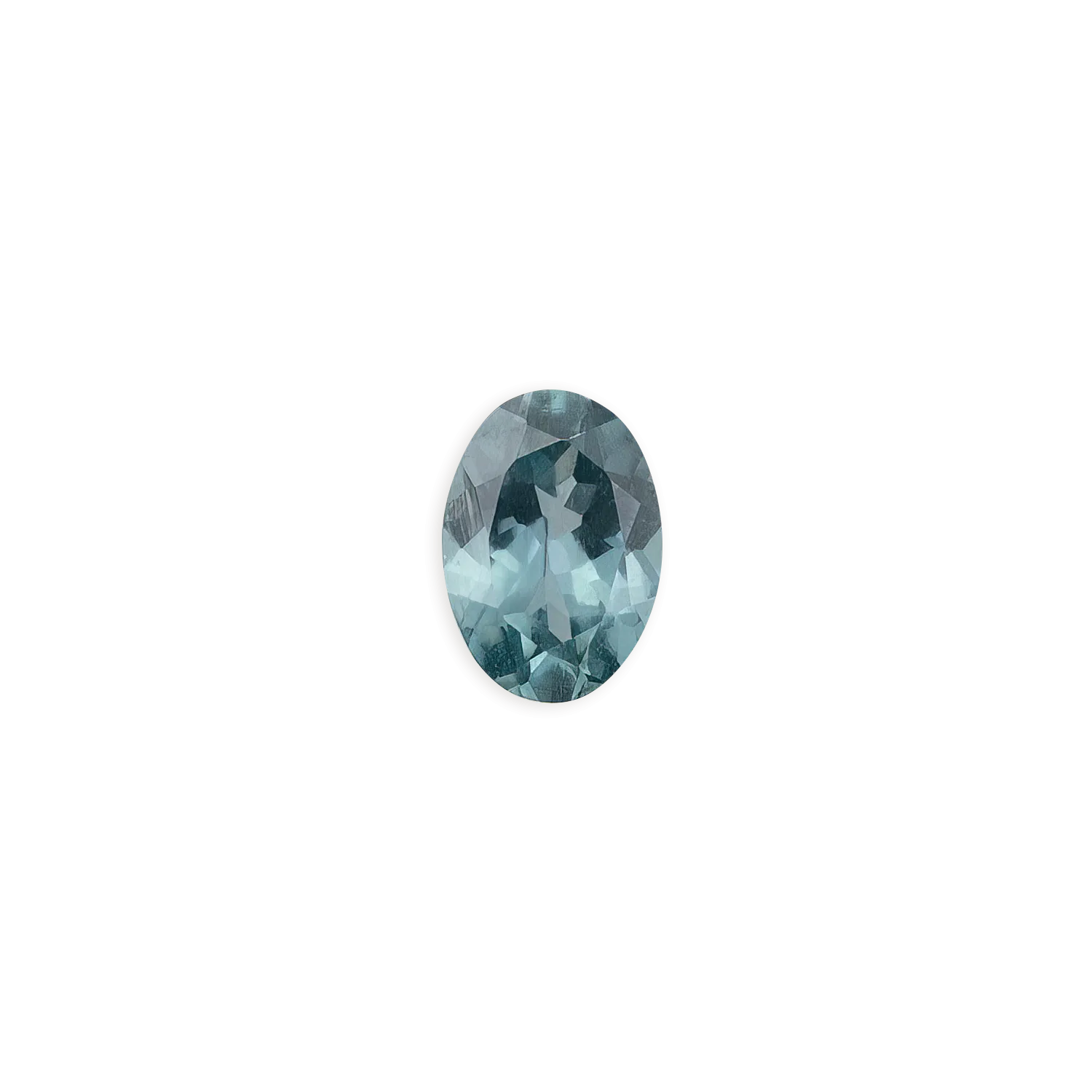 0.88ct Oval Cut Blue Green Tanzania Sapphire SO261