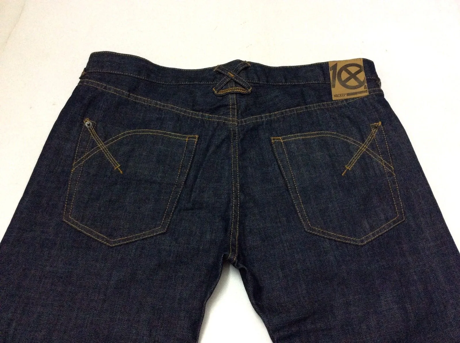 10 Deep Slim Slim Raw Indigo Denim Jean Style # (14TD2010)