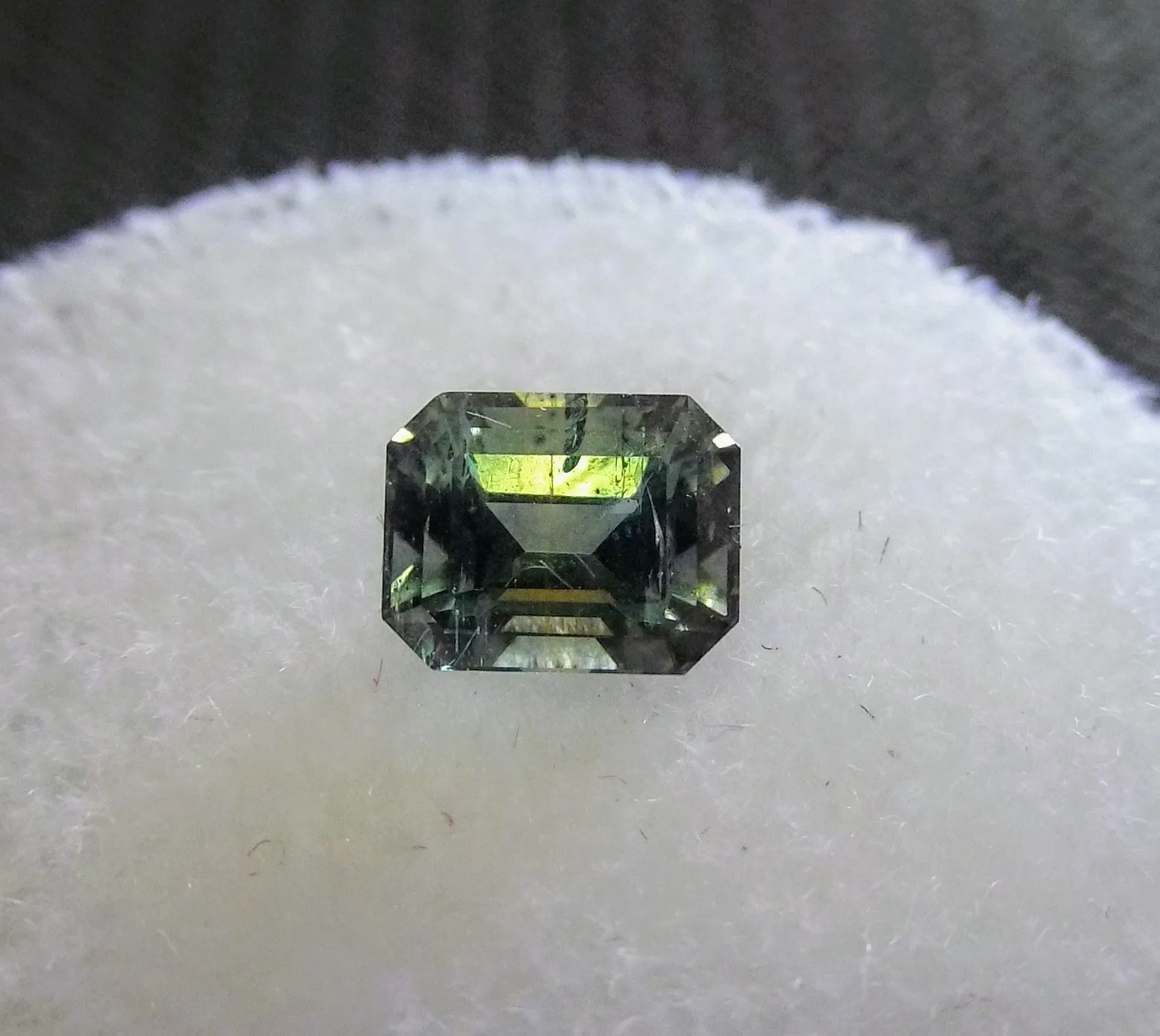 1.0ct GREEN WITH HINTS OF BLUE MONTANA SAPPHIRE