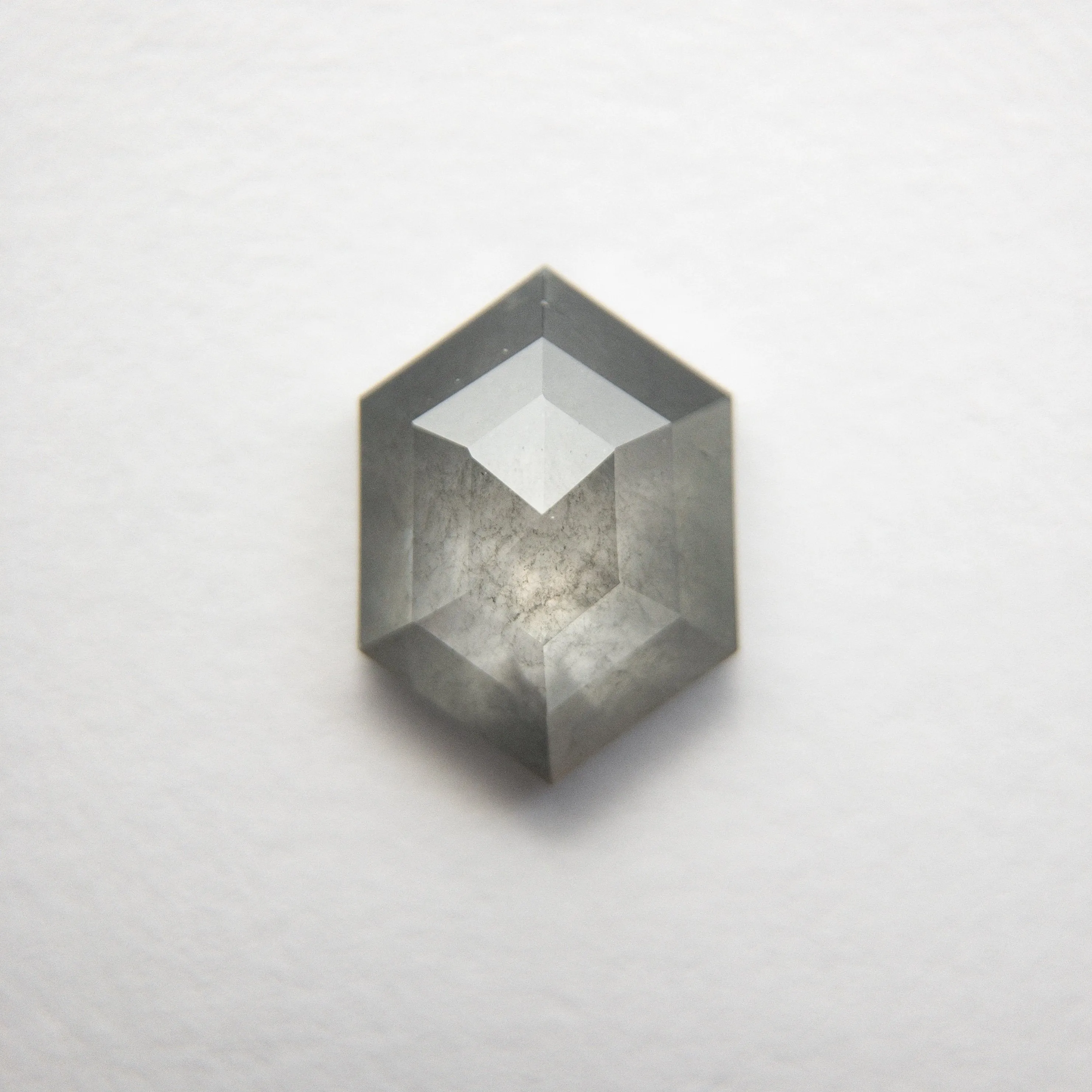 1.24ct 8.24x6.09x2.75mm Hexagon Rosecut 18523-20