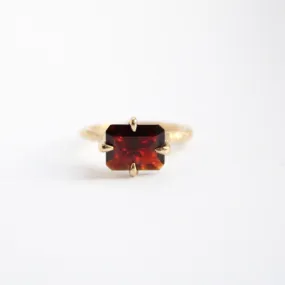 14k Gold Garnet Cocktail RIng