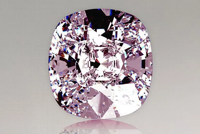 2.51 Carat Cushion Pink Lab Diamond