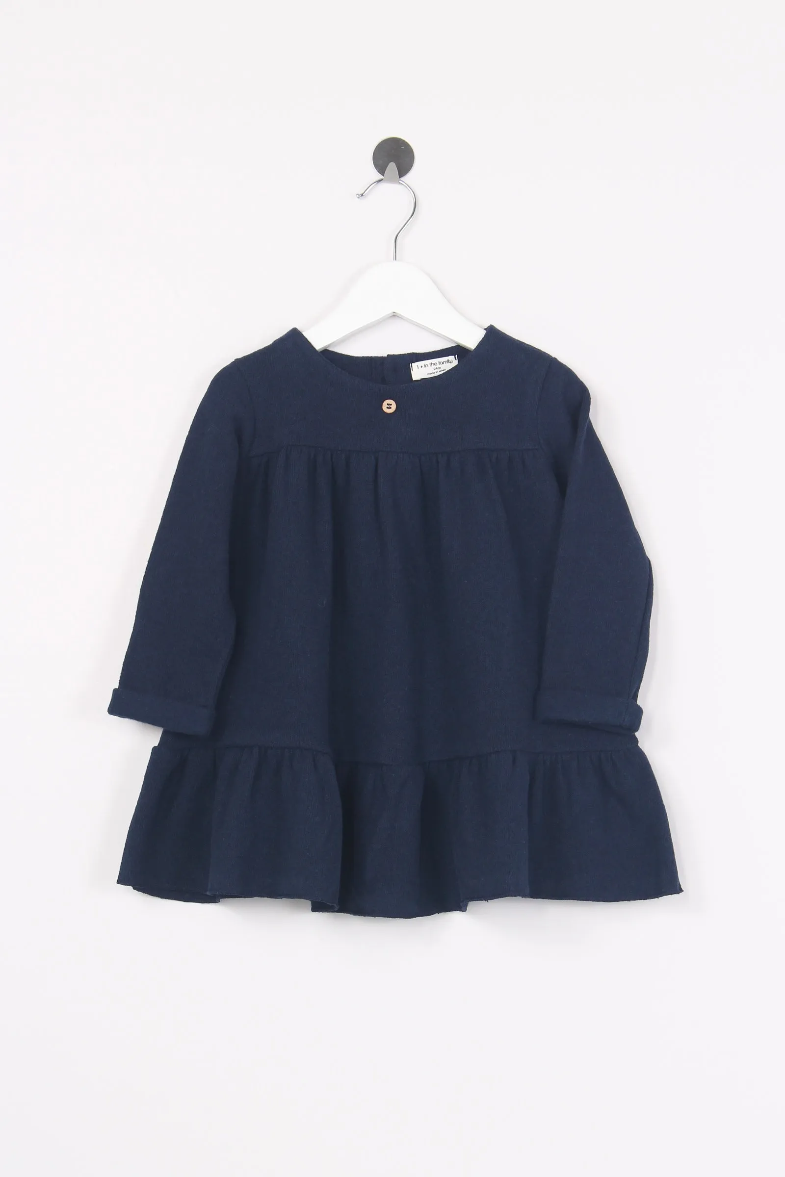 Abito Caldo Cotone Navy