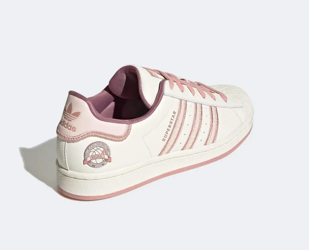 Adidas Originals Superstar Cream White Pink IE5528