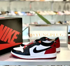 Air Jordan 1 Low OG Black Toe 