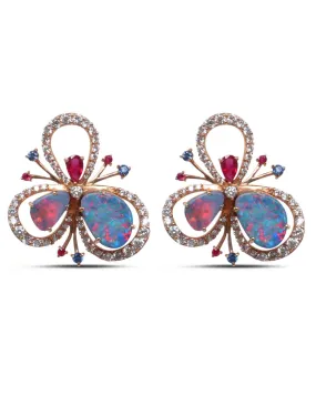 Amrapali Double Butterfly Earrings