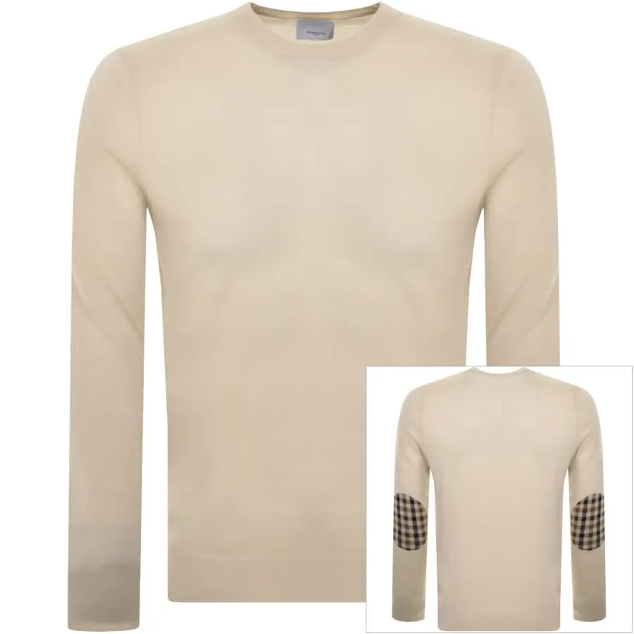 Aquascutum London Knit Jumper Beige