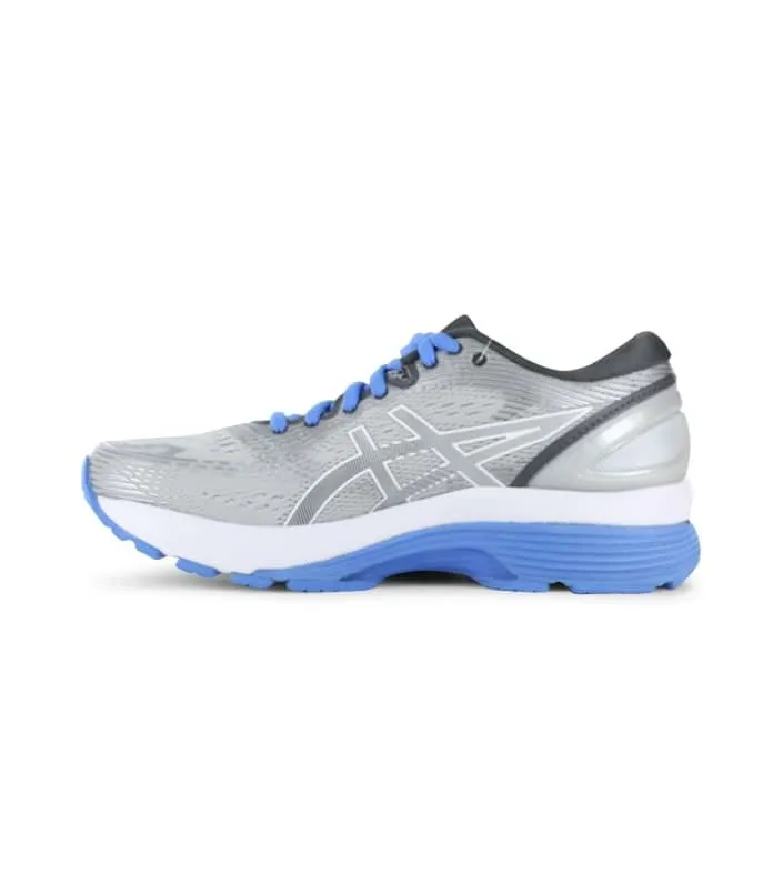 asics gel-nimbus 21 womens mid grey dark grey