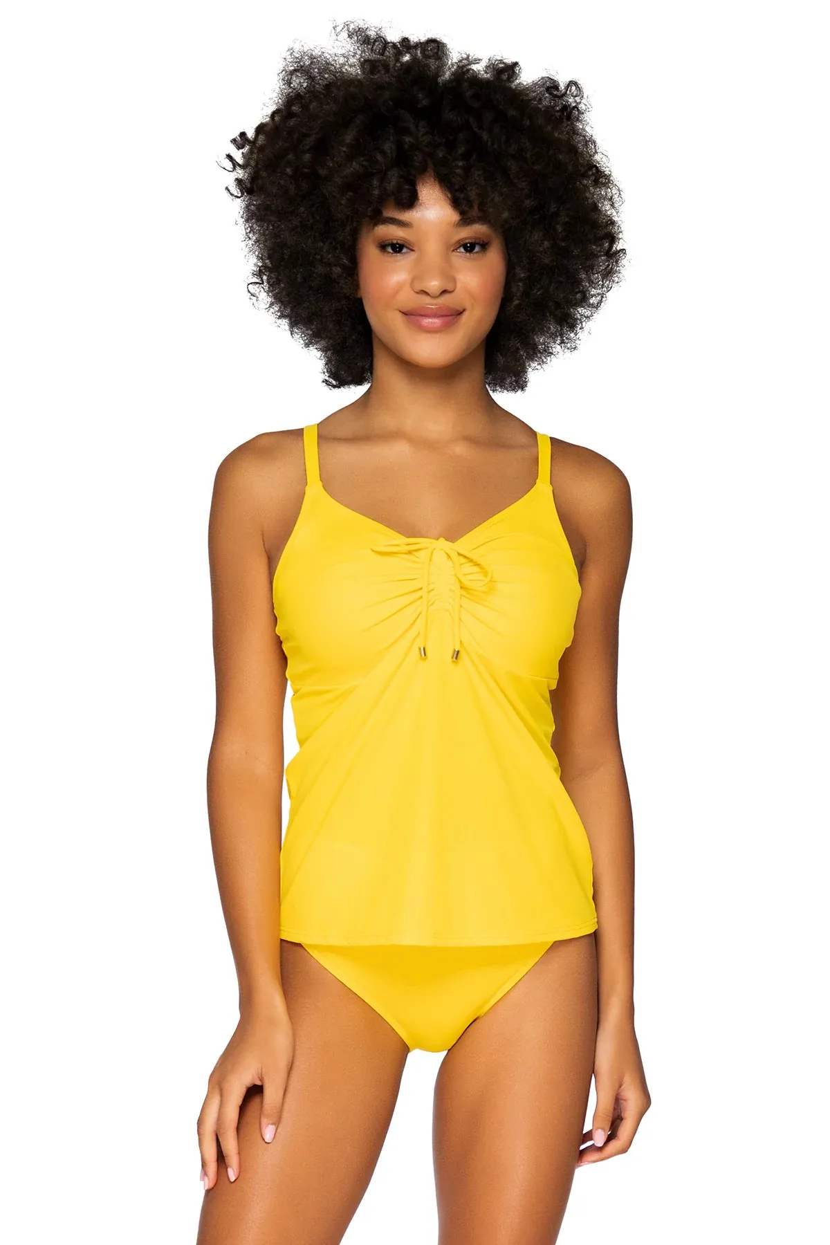 Avery Over The Shoulder Tankini Top (E-H Cup)