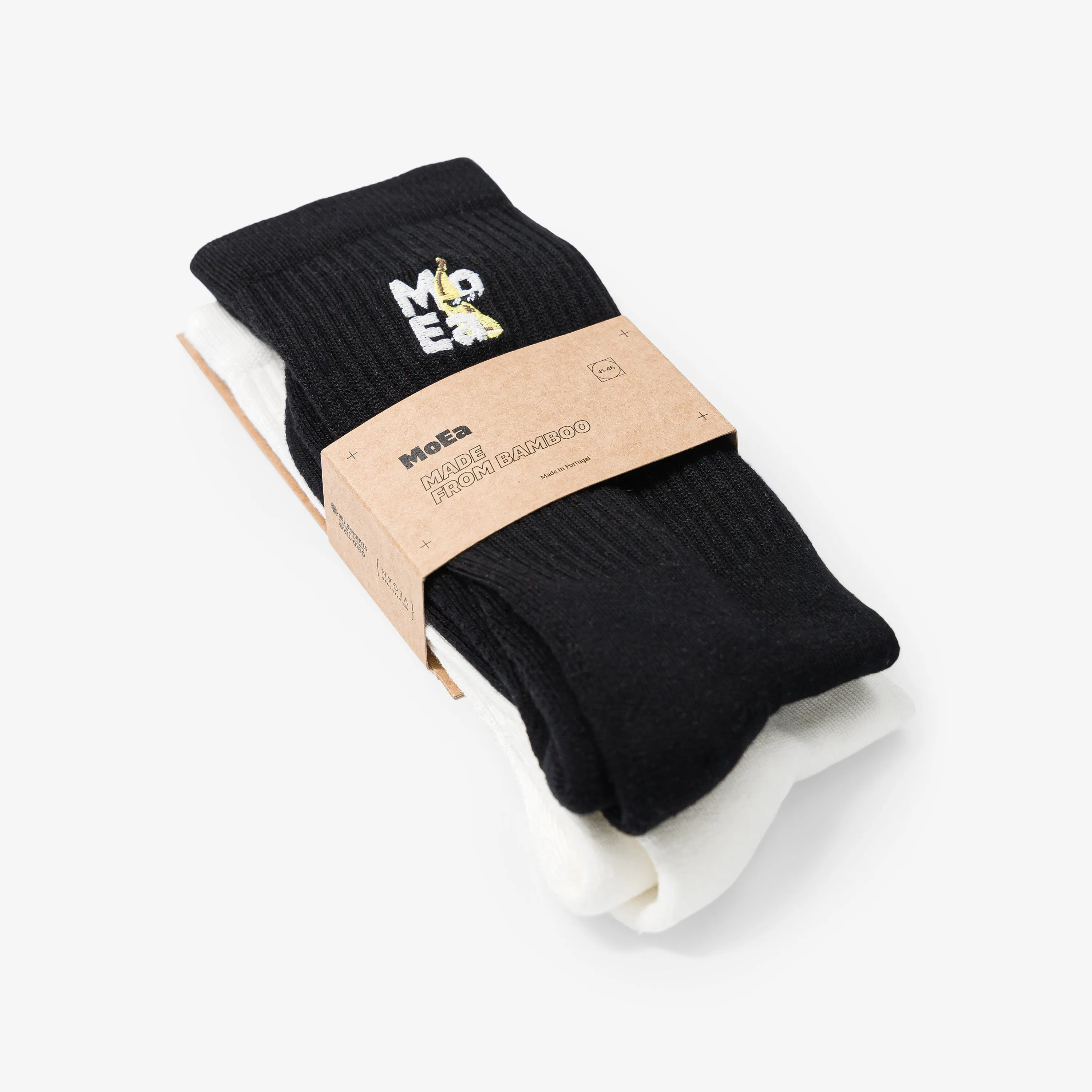 Bamboo socks x2 pairs - Banana Bundle