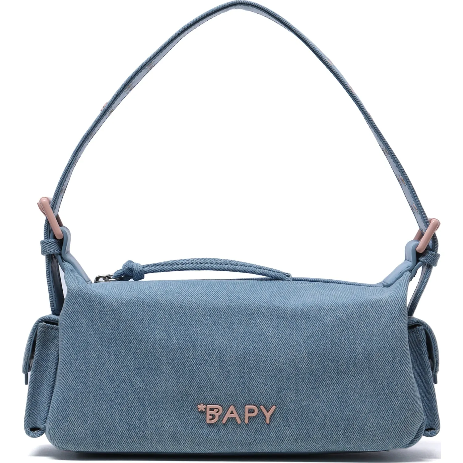 BAPY EYELET DENIM BAG LADIES