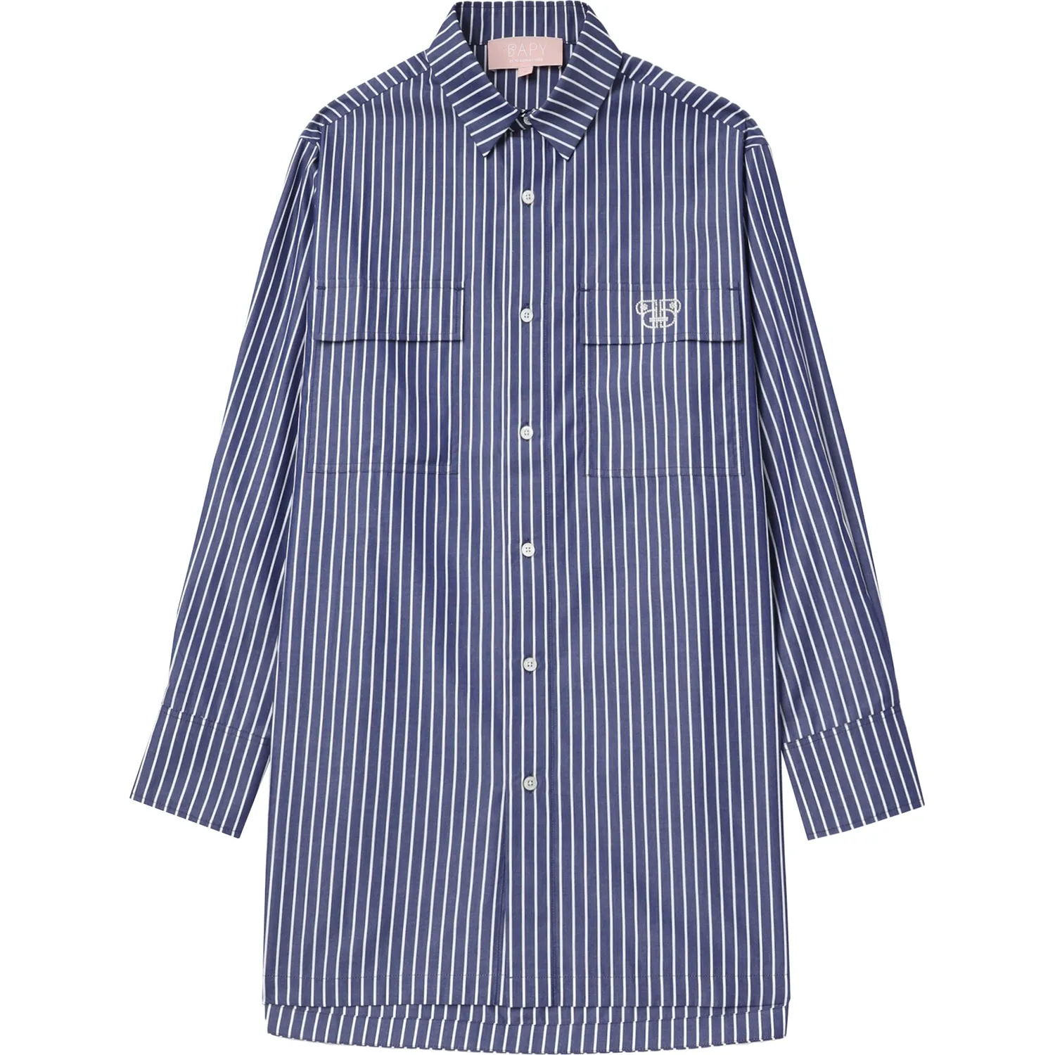 BAPY STRIPED SHIRT LADIES