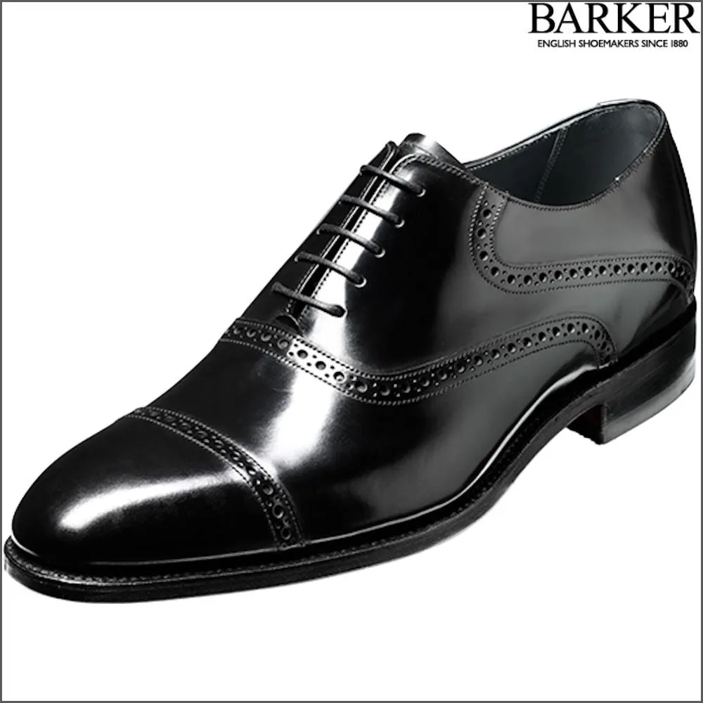 Barker Wilton Oxford Toe Cap^