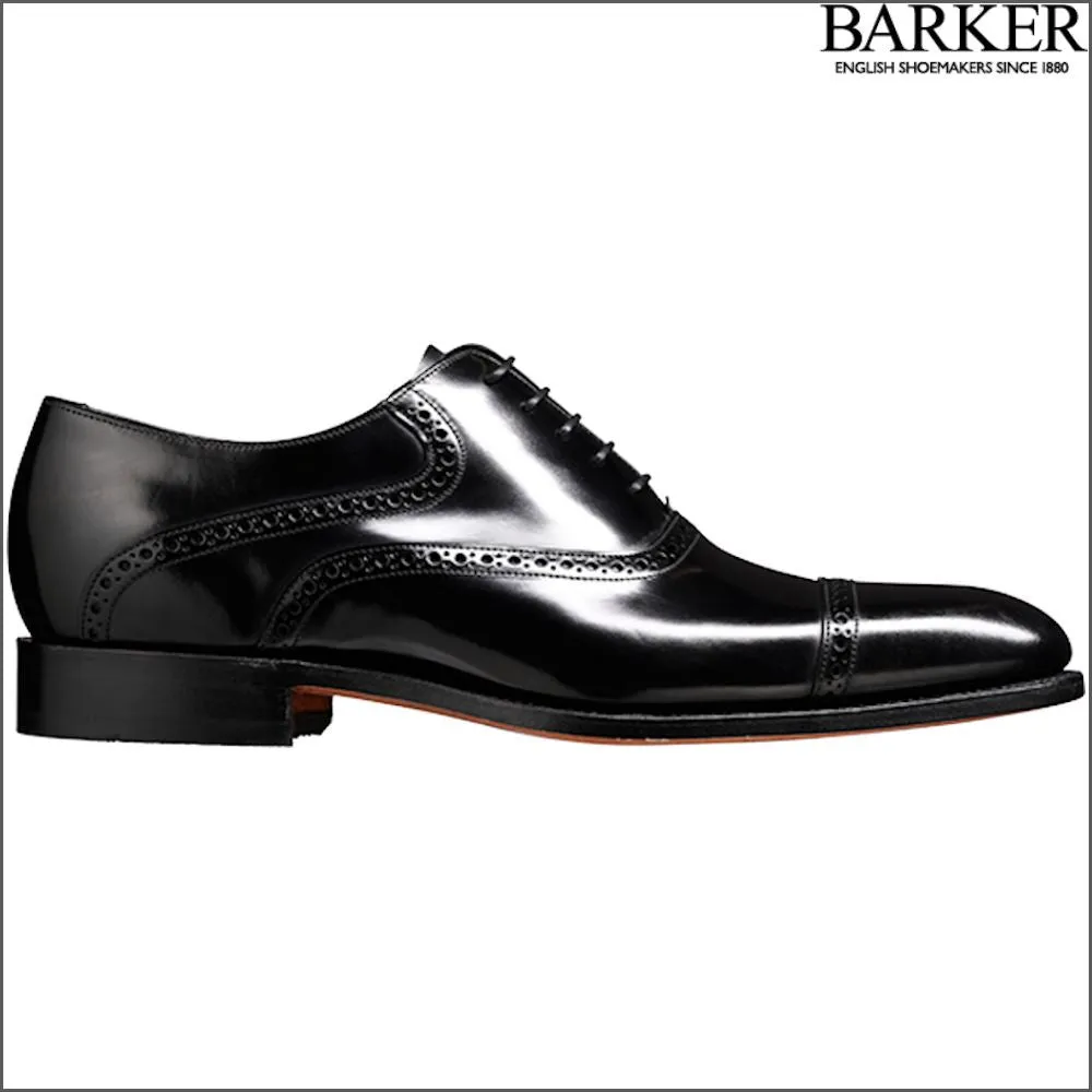 Barker Wilton Oxford Toe Cap^