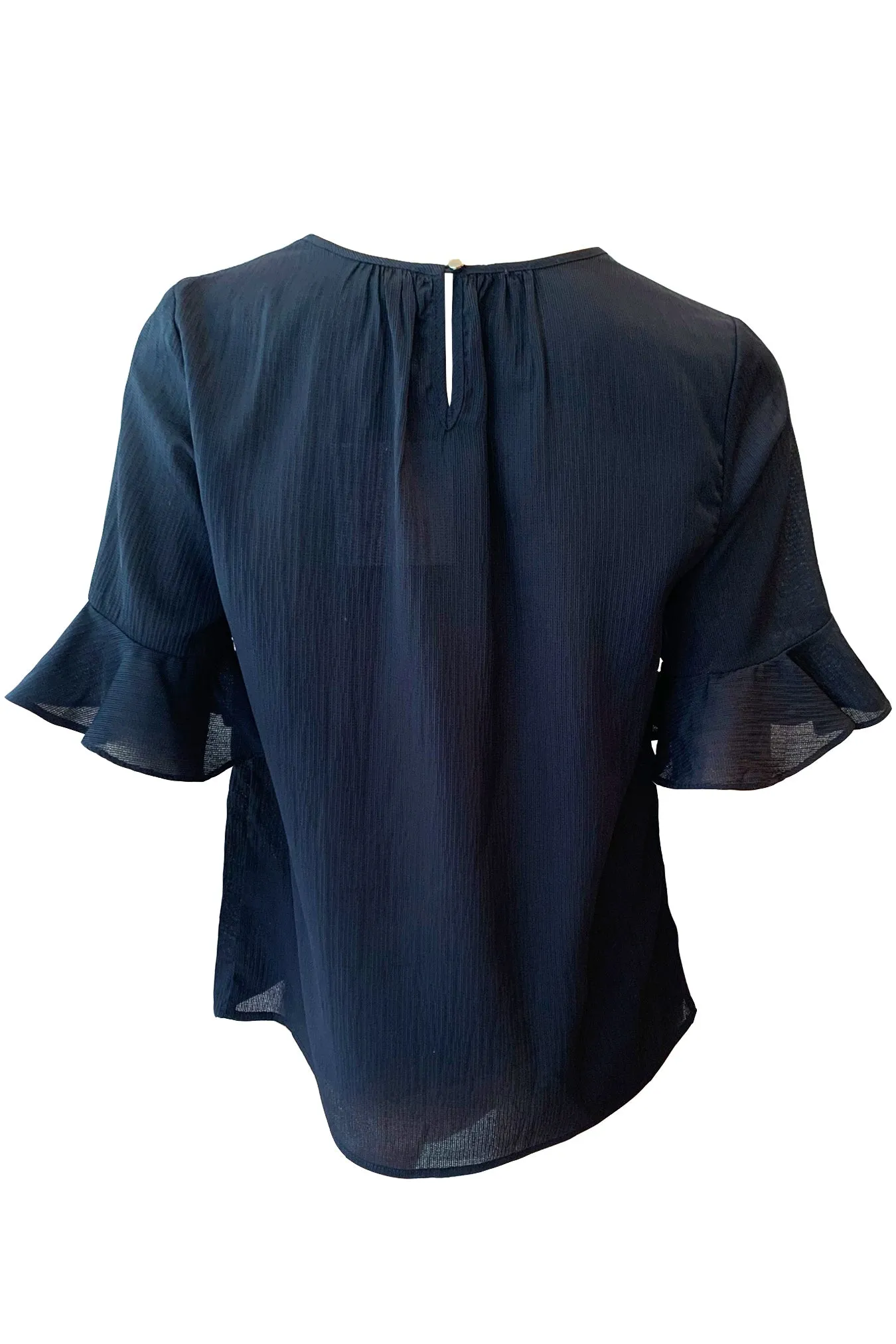 Bell Blouse - Navy