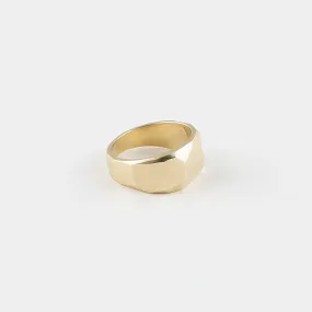 Big Stack Ring in Gold