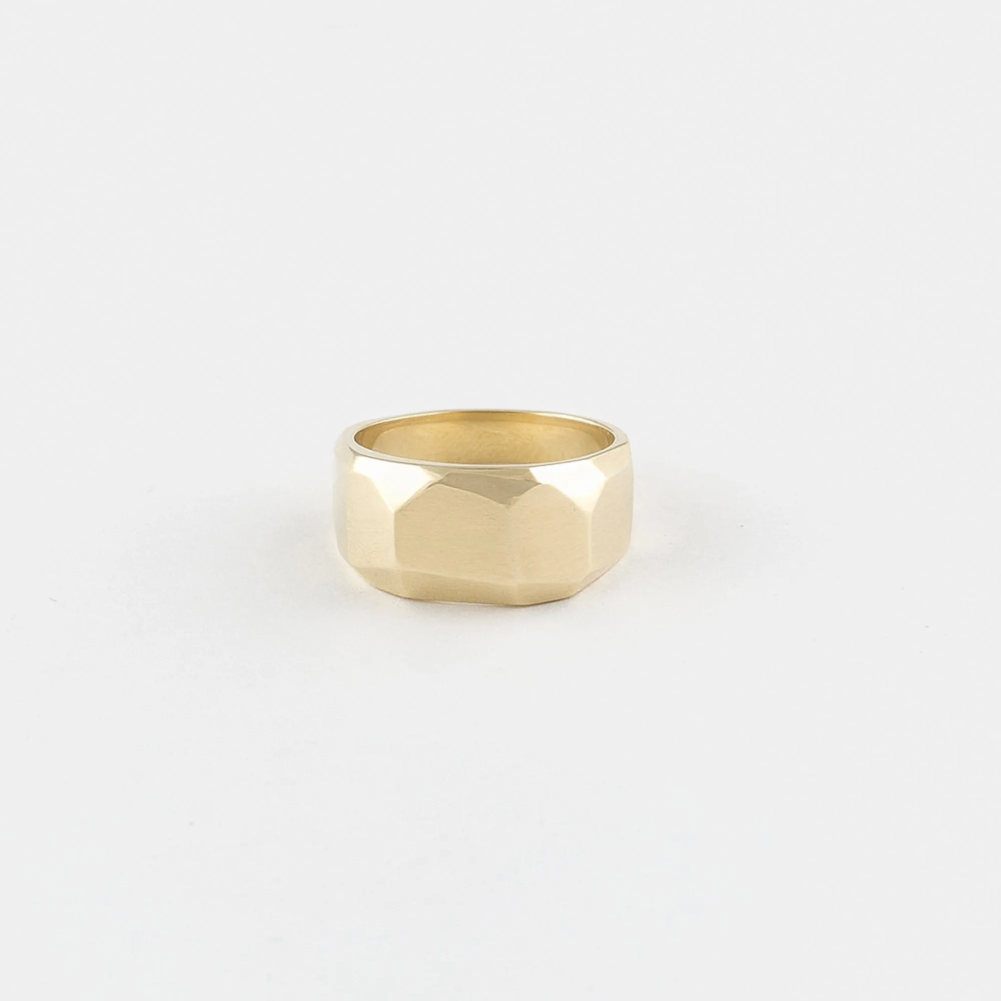 Big Stack Ring in Gold