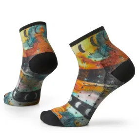 Bike Zero Cushion Celestial Print Ankle Socks (Women's) - SW002114