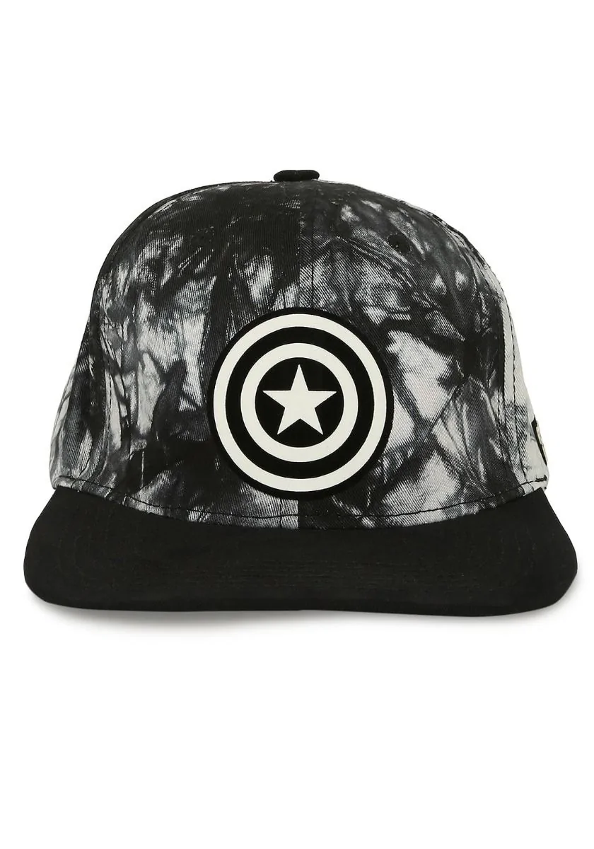 Black Captain America Men Hip Hop Cap