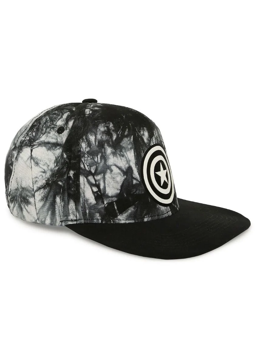 Black Captain America Men Hip Hop Cap