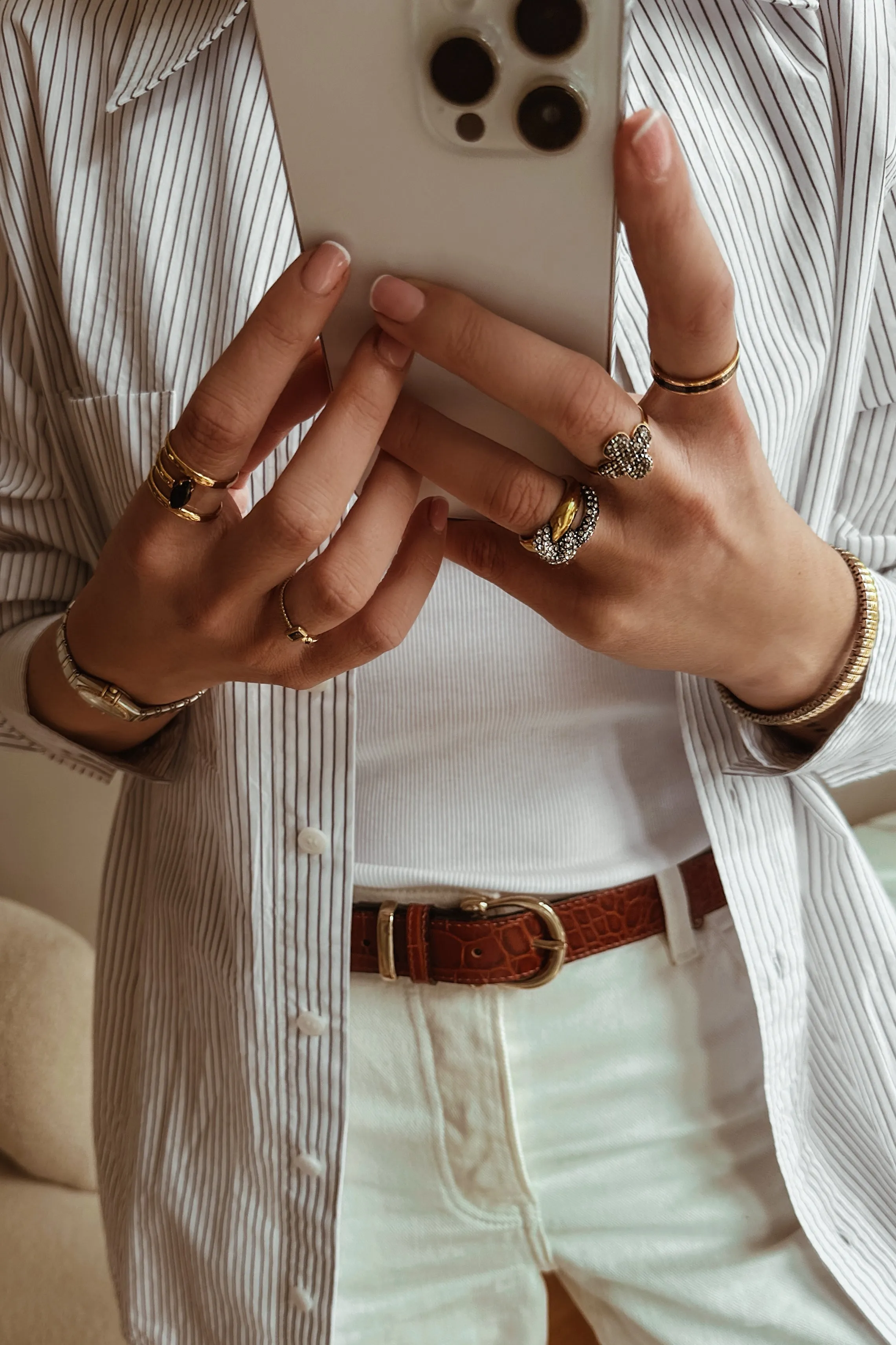 Black Enamel Ring