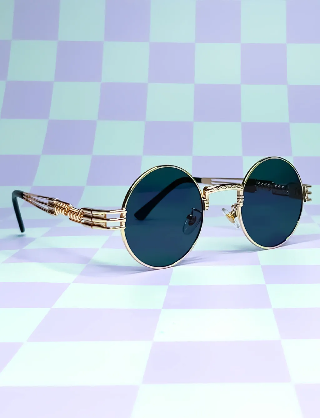 BLOW SHADES - ROUND - GOLD