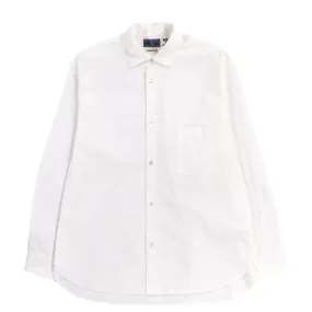 BLUE BLUE JAPAN ANTIQUE CLOTH LS SHIRT WHITE