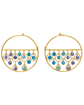 Blue Lagoon Thousand and One Nights Earrings