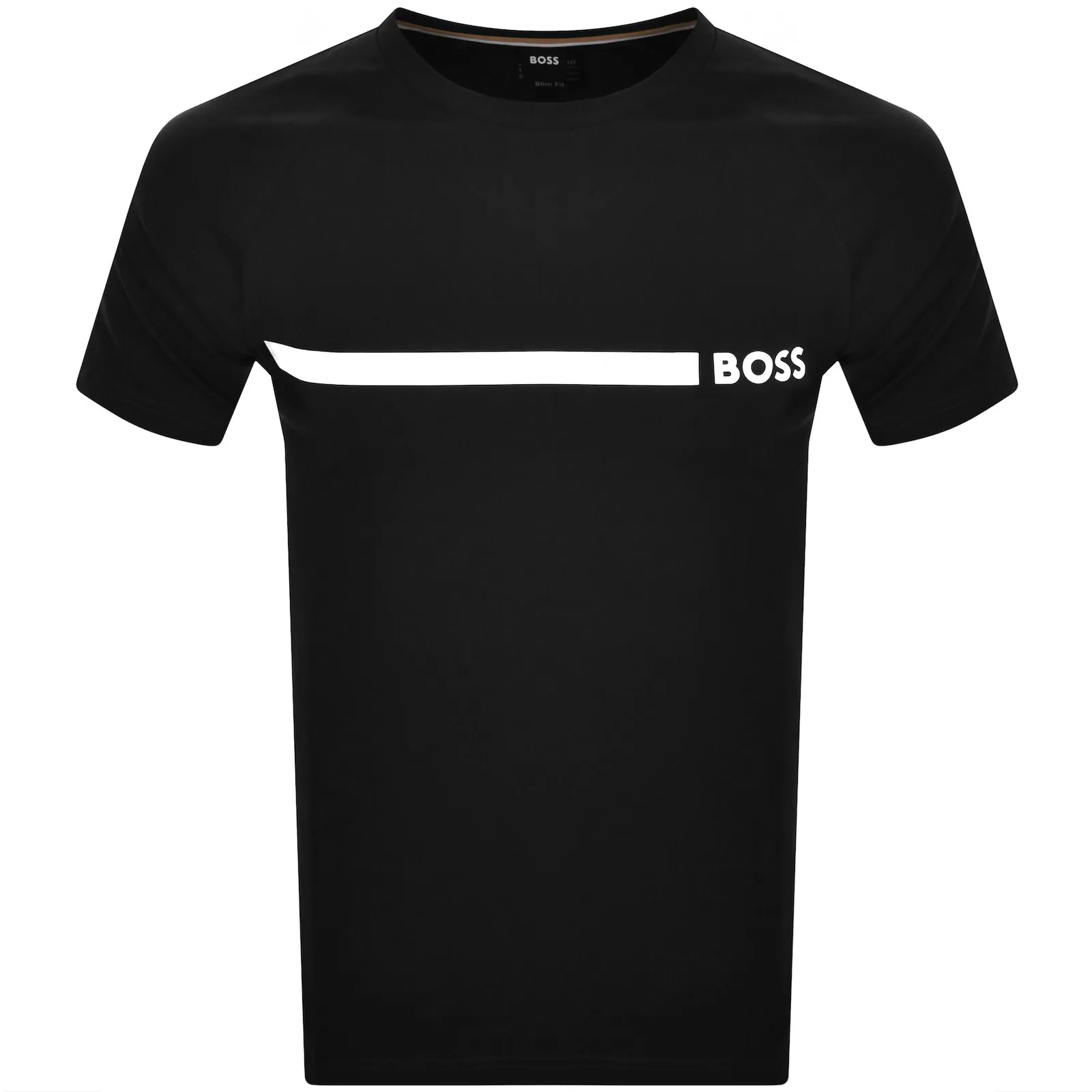 BOSS Slim Fit T Shirt Black