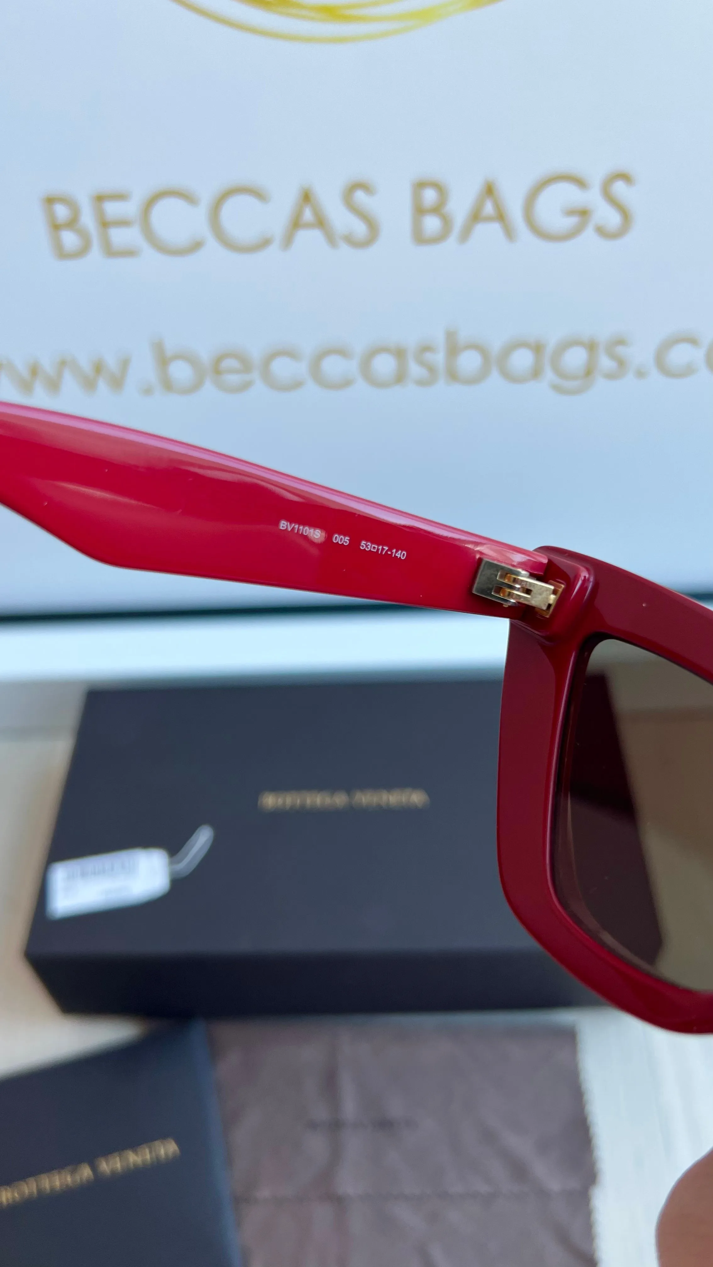 Bottega Veneta Cat Eye Sunglasses