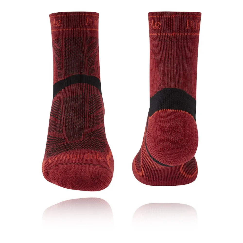 Bridgedale TRAIL RUN Lightweight T2 Merino Sport 3/4 Crew Socks - AW24