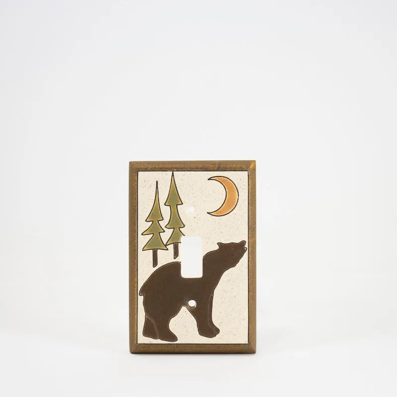 Brown Bear Switchplate Covers