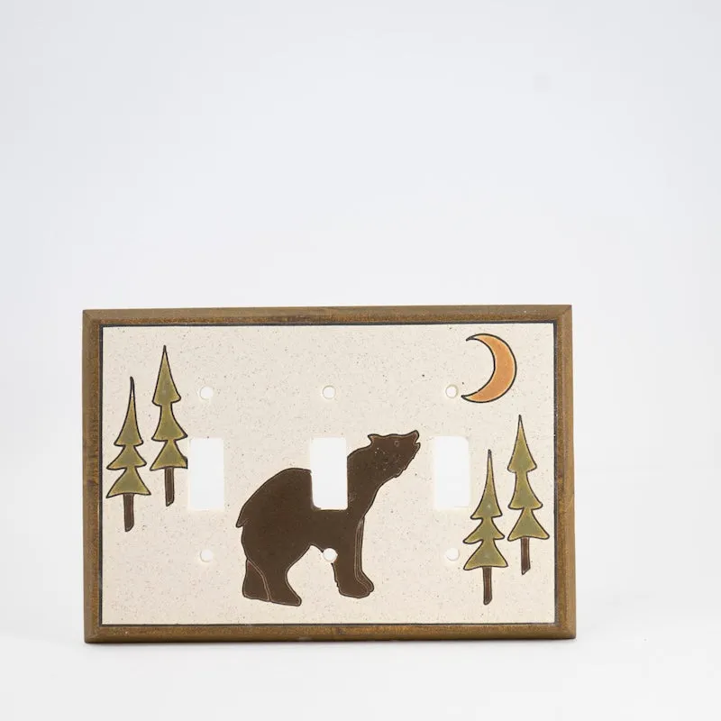 Brown Bear Switchplate Covers