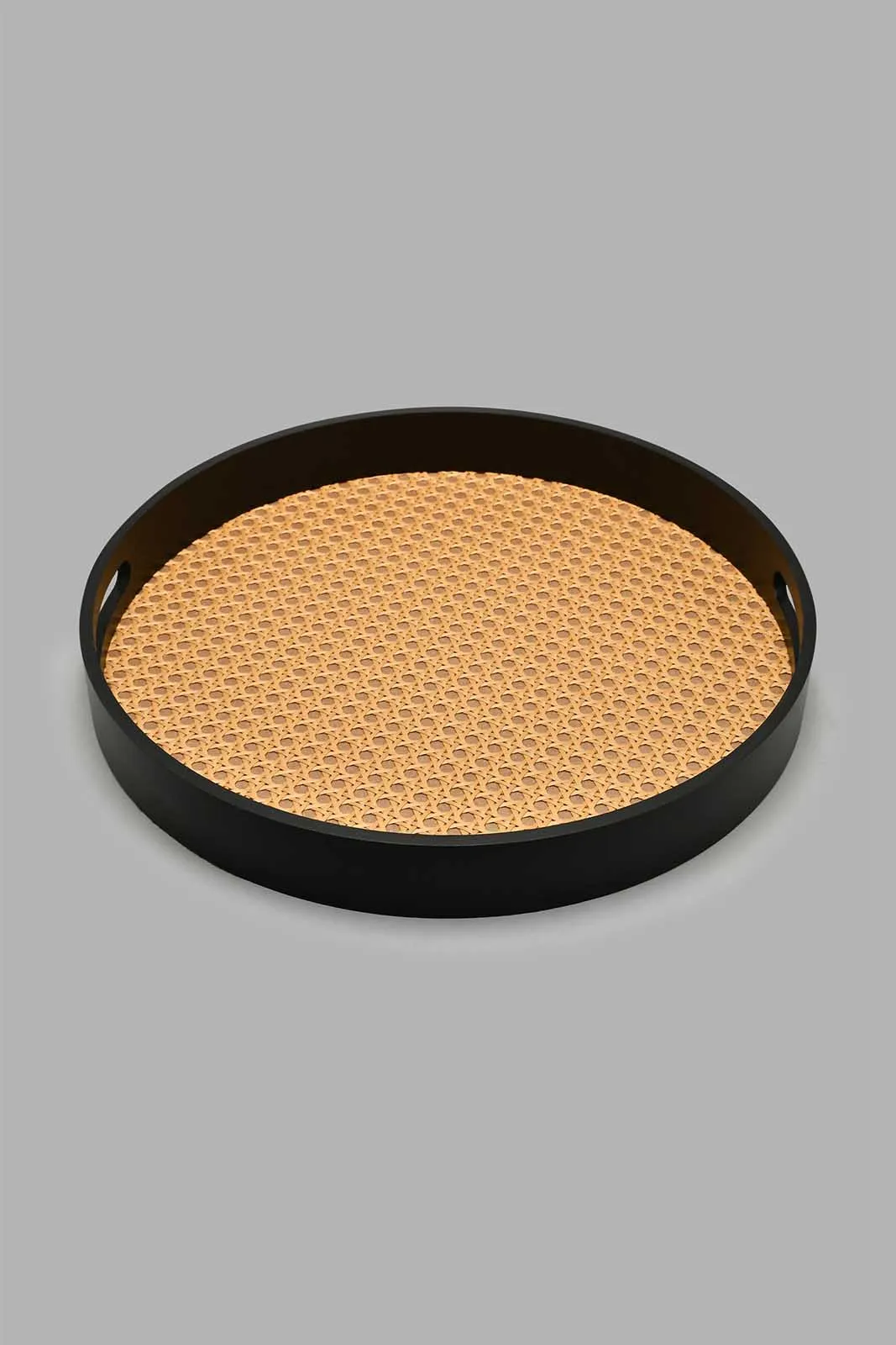 Brown Round Tray