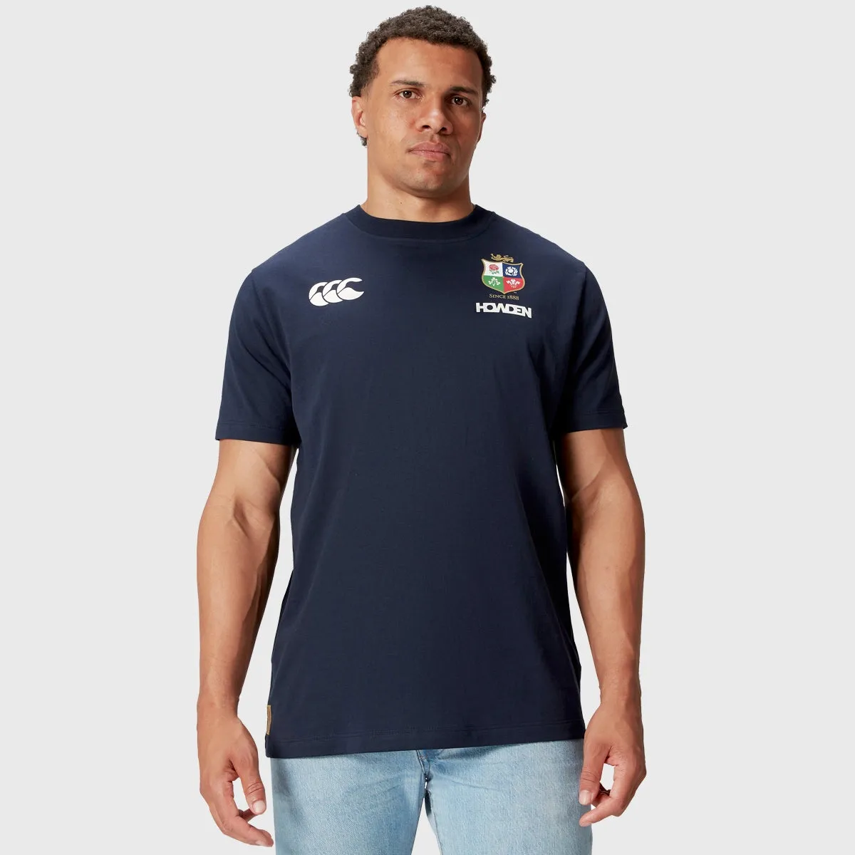 Canterbury British & Irish Lions Men's Cotton Tee Navy