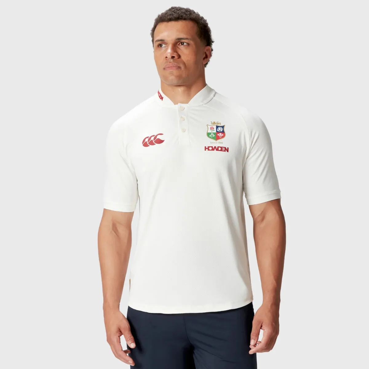 Canterbury British & Irish Lions Men's Poly Polo Shirt White