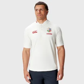 Canterbury British & Irish Lions Men's Poly Polo Shirt White