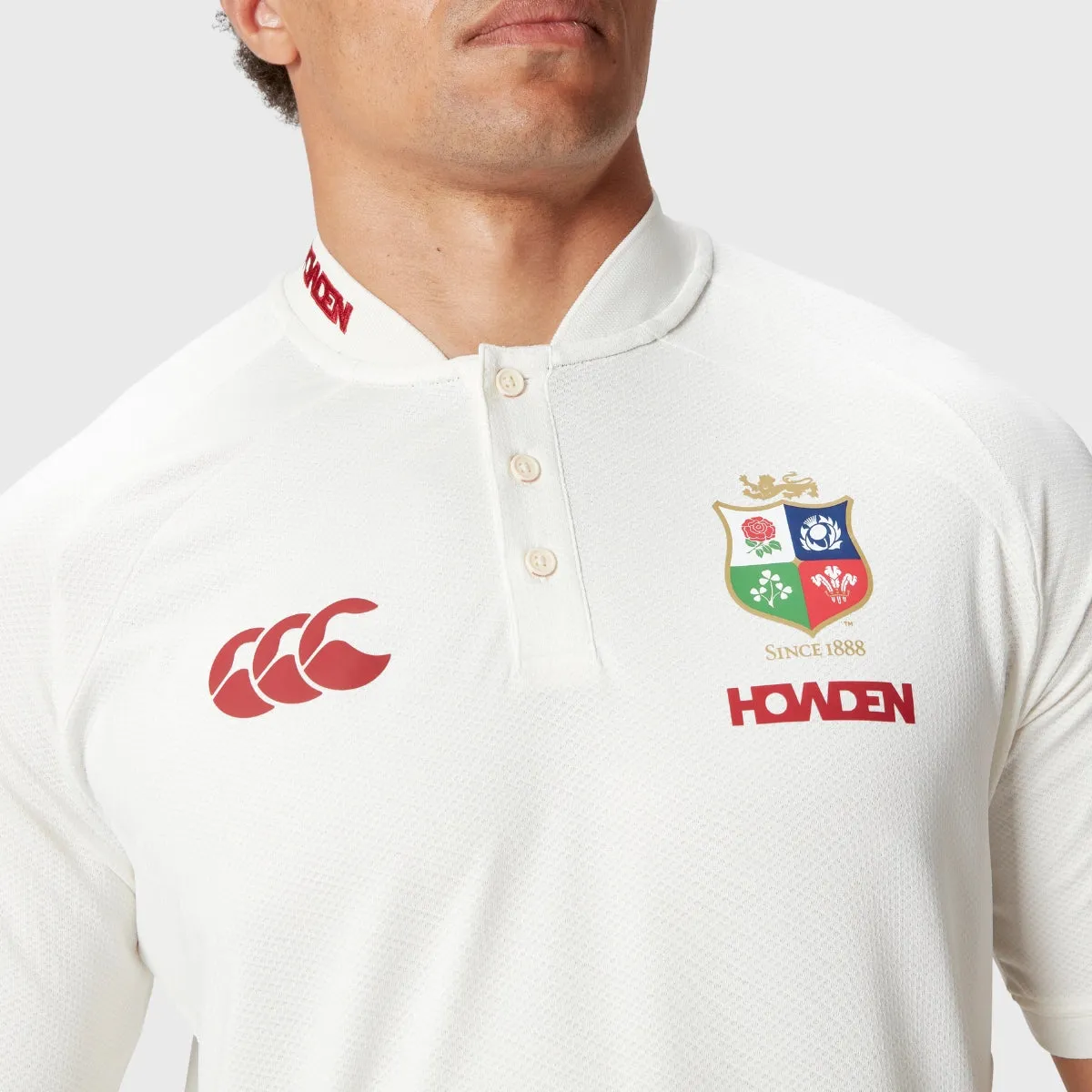 Canterbury British & Irish Lions Men's Poly Polo Shirt White