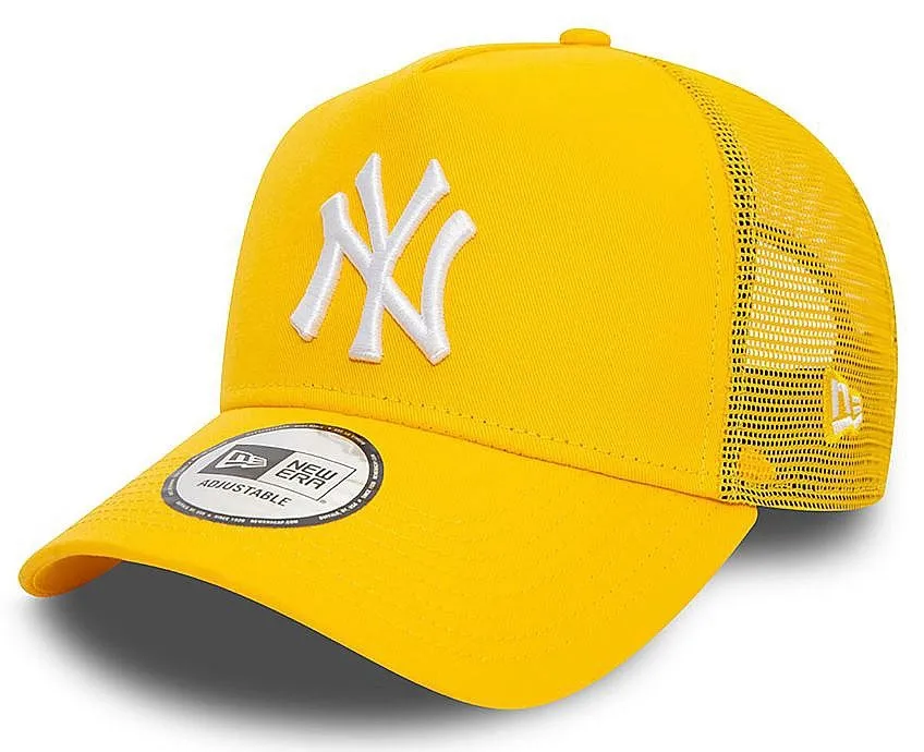 cap New Era 9FO AF League Ess.Trucker MLB New York Yankees - Yellow/White - men´s