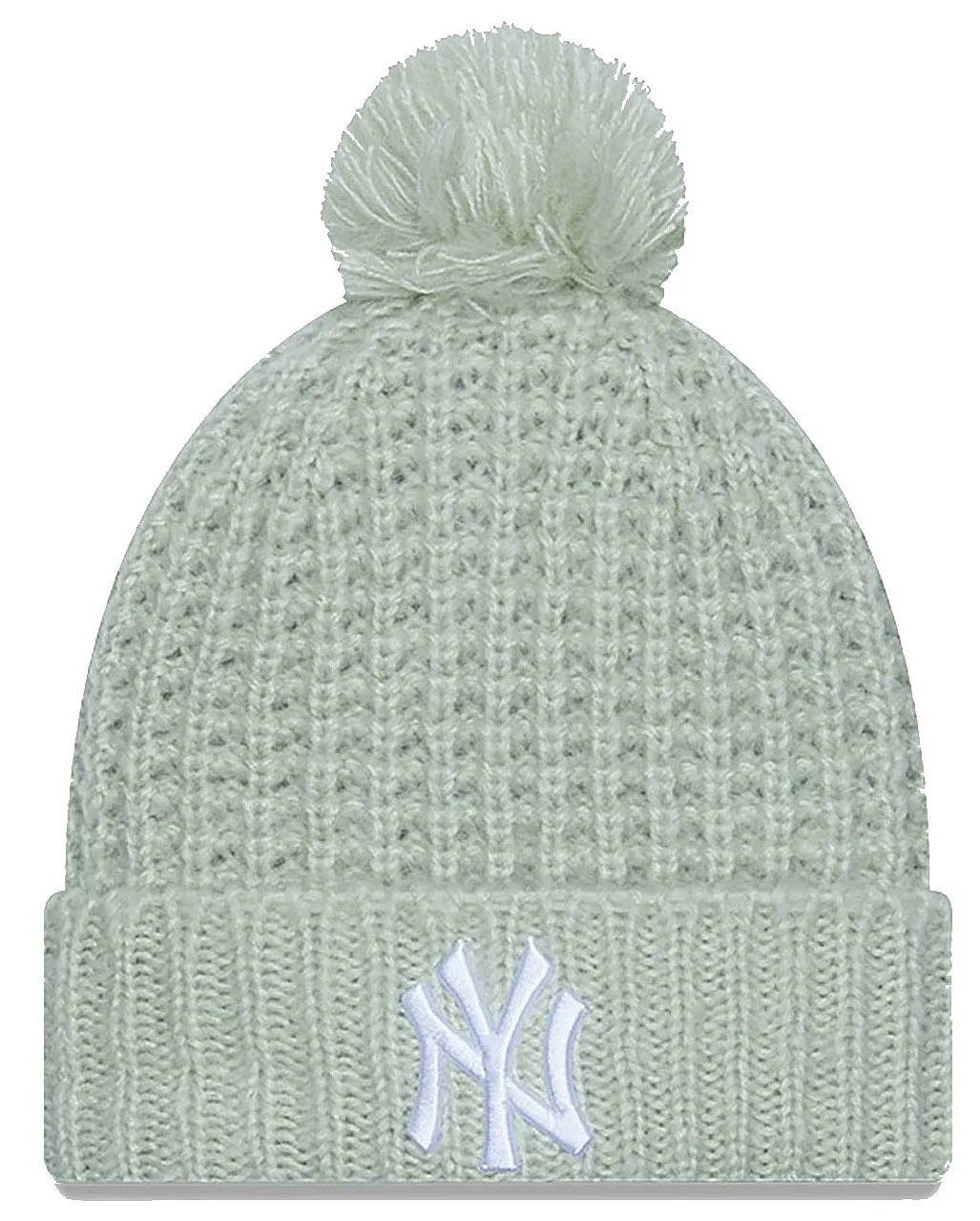 cap New Era Cosy Pom MLB New York Yankees - Blue Teal/White - women´s