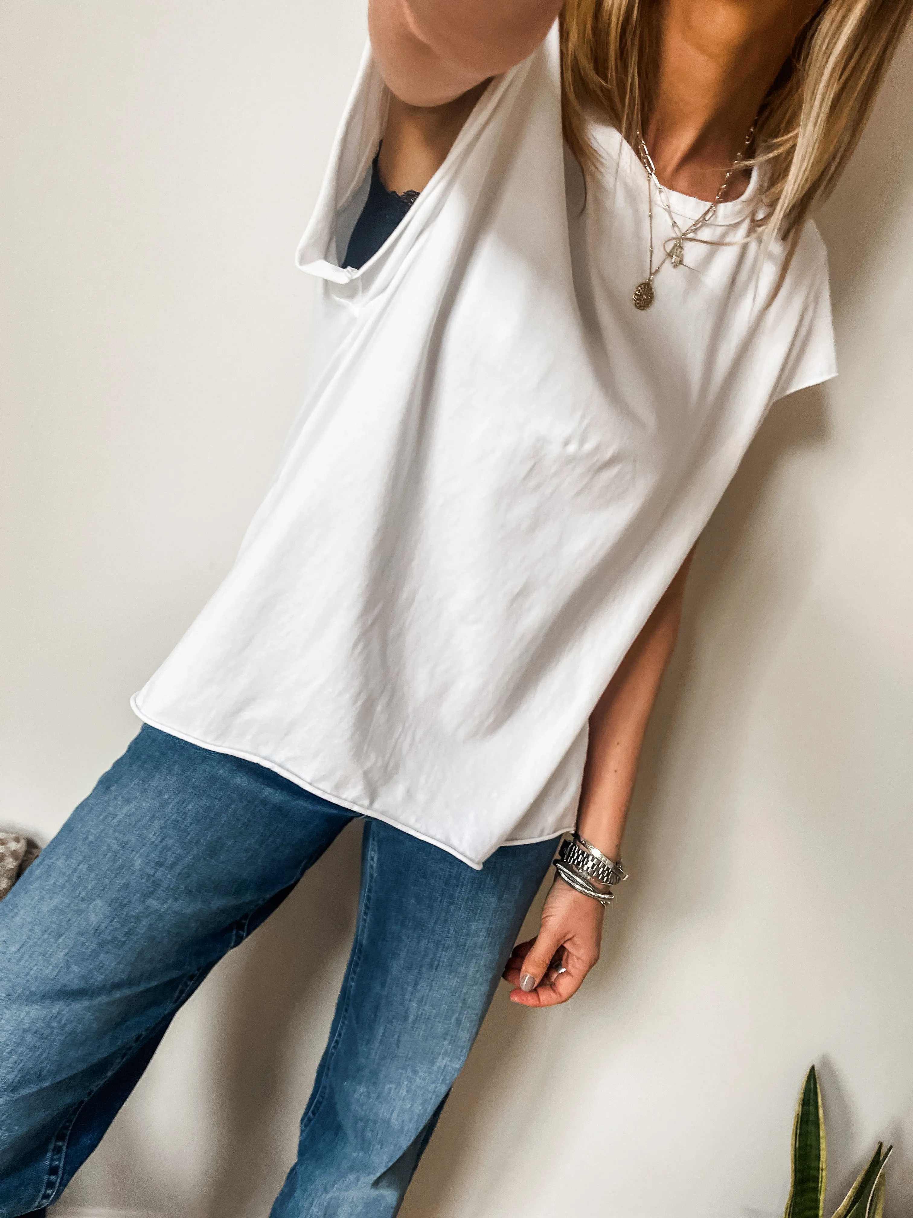 Cap Sleeve T-Shirt