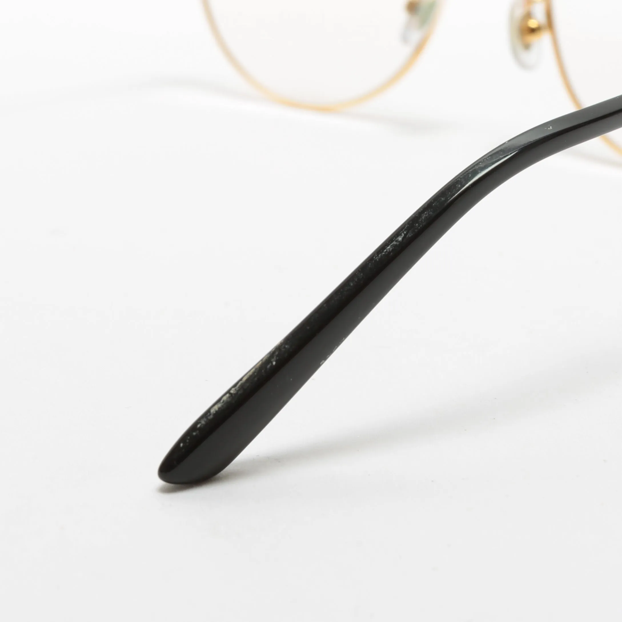 CARTIER Panthere Gold Rim Eyeglasses