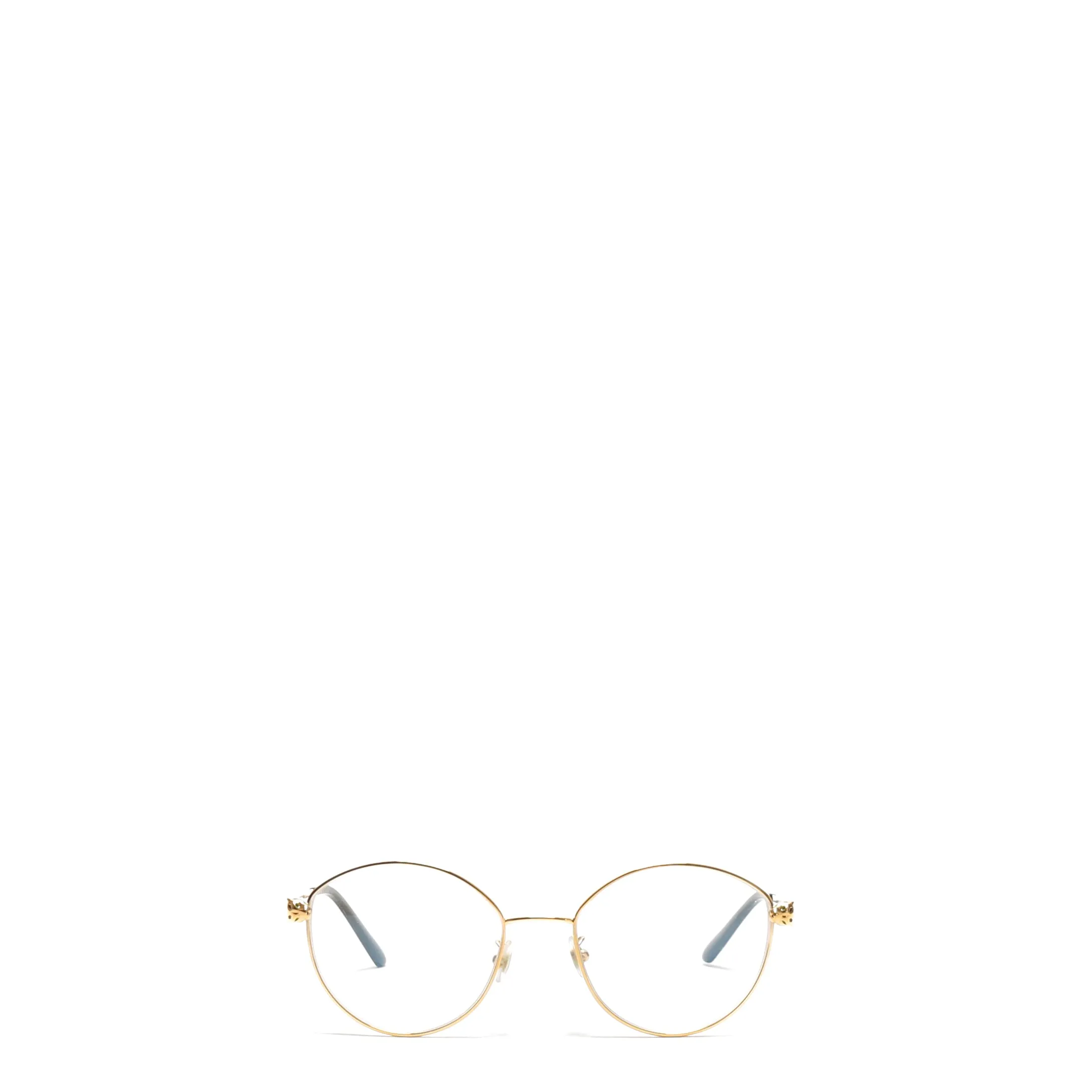 CARTIER Panthere Gold Rim Eyeglasses