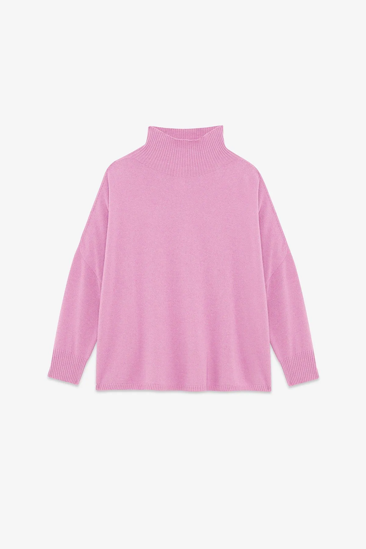 Cashmere blend flared jumper