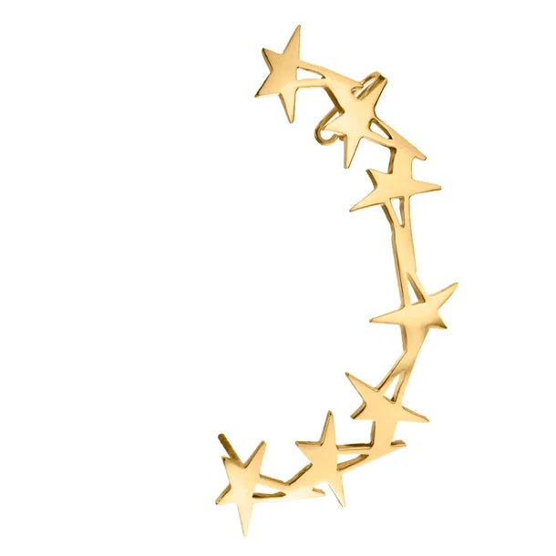 CELESTE GALAXY GOLD EARCUFF